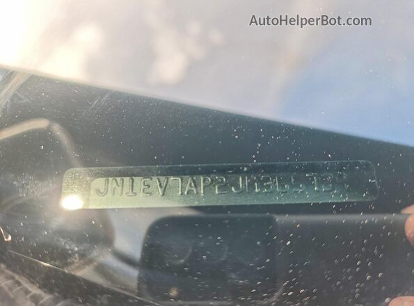 JN1EV7AP2JM365739 2018 INFINITI Q50 Черный Вид наклейки с VIN-кодом