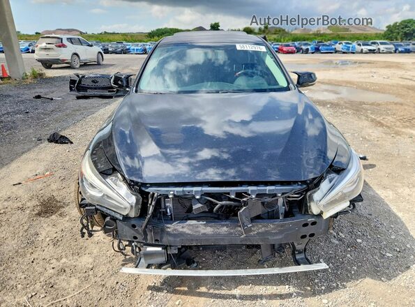 JN1EV7AP2JM365739 2018 INFINITI Q50 Черный Вид спереди