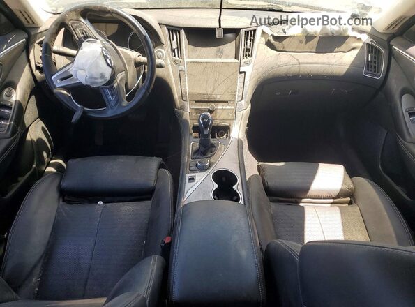JN1EV7AP2KM540749 2019 INFINITI Q50 Black Dashboard view