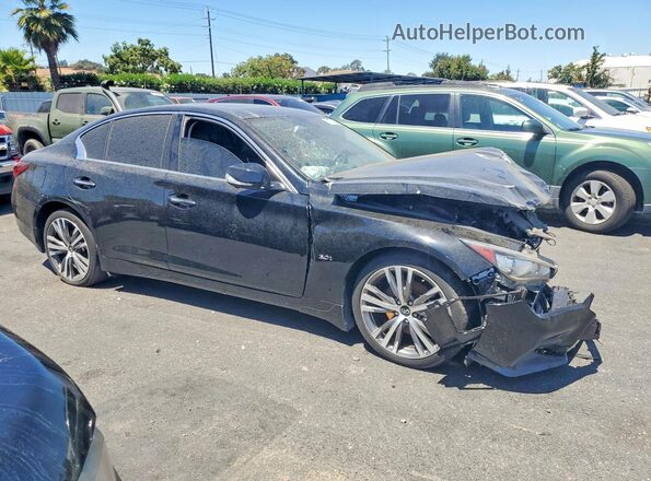 JN1EV7AP2KM540749 2019 INFINITI Q50 Black Front right