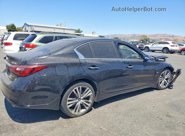 JN1EV7AP2KM540749 2019 INFINITI Q50 Black Rear right