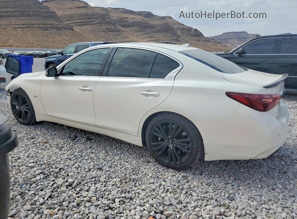 JN1EV7AP2LM200129 2020 INFINITI Q50 White უკანა მარცხენა