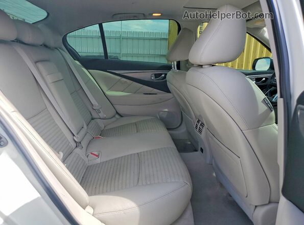 JN1EV7AP2LM200129 2020 INFINITI Q50 White უკანა სავარძლების ხედი