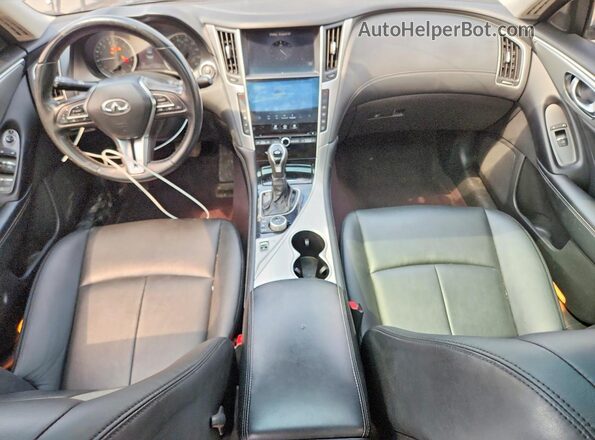 JN1EV7AP2LM206738 2020 INFINITI Q50 Silver Առջևի վահանակի տեսք