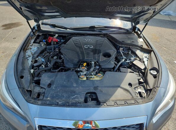 JN1EV7AP2LM206738 2020 INFINITI Q50 Silver Սալոնի հետևի տեսք