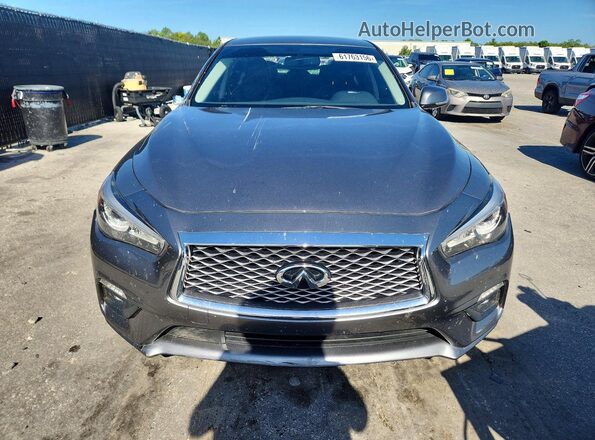 JN1EV7AP2MM701233 2021 INFINITI Q50 Gray Front view