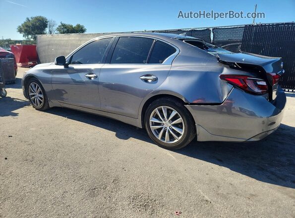 JN1EV7AP2MM701233 2021 INFINITI Q50 Gray Rear left