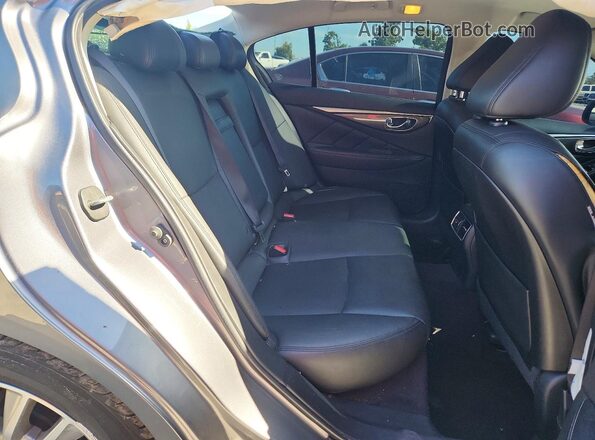 JN1EV7AP2MM701233 2021 INFINITI Q50 Gray Rear seats view