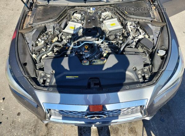 JN1EV7AP2MM701233 2021 INFINITI Q50 Gray Rear interior view