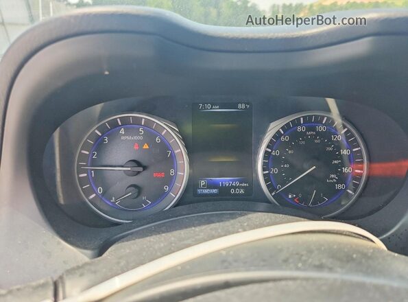 JN1EV7AP3HM730391 2017 INFINITI Q50 Black Widok zestawu wskaźników