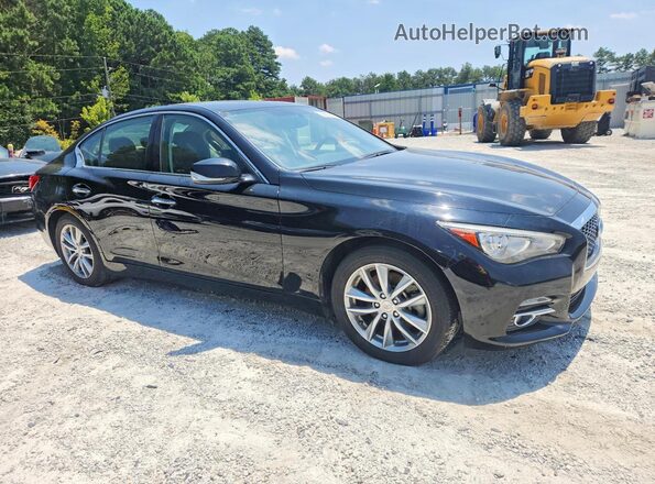 JN1EV7AP3HM730391 2017 INFINITI Q50 Black Przód prawy