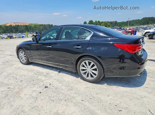 JN1EV7AP3HM730391 2017 INFINITI Q50 Black Tył lewy