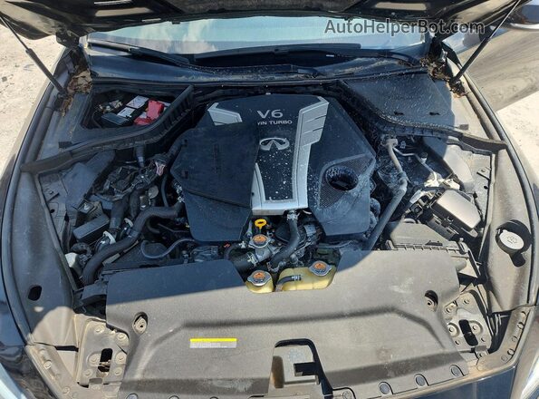 JN1EV7AP3HM730391 2017 INFINITI Q50 Black Widok wnętrza z tyłu