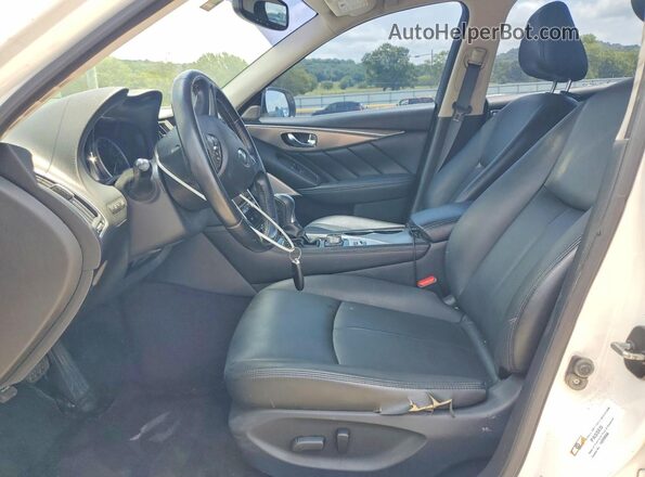 JN1EV7AP3HM732089 2017 INFINITI CLA White Front interior view