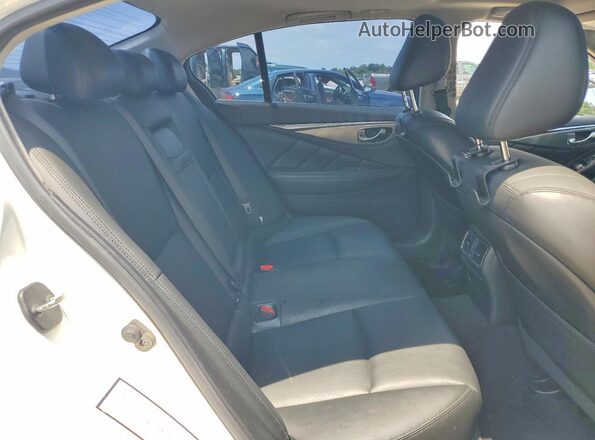 JN1EV7AP3HM732089 2017 INFINITI CLA White Rear seats view