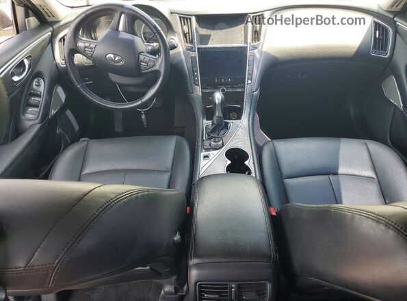 JN1EV7AP3HM732089 2017 INFINITI CLA White Dashboard view