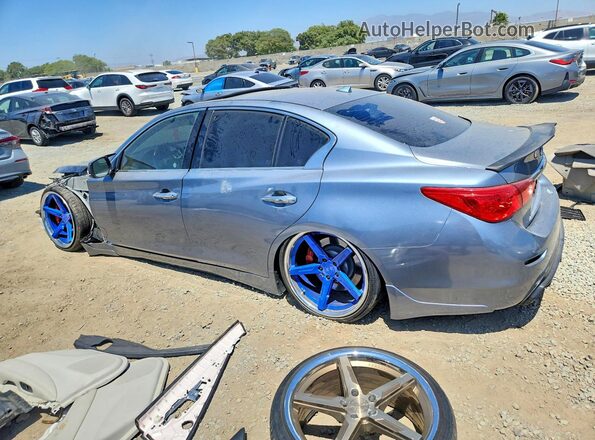 JN1EV7AP3HM744467 2017 INFINITI Q50 Blue Tył lewy