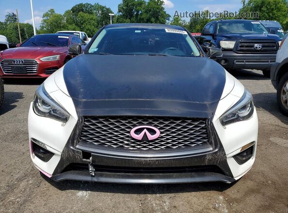 JN1EV7AP3JM352840 2018 INFINITI Q50 Белый Вид спереди