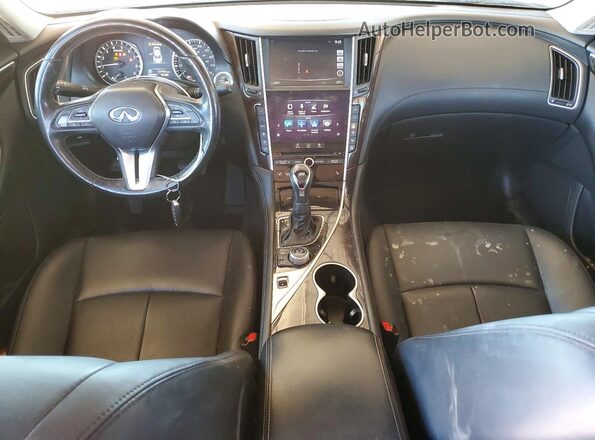 JN1EV7AP3JM358458 2018 INFINITI Q50 Black Vista del salpicadero