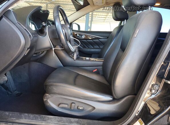 JN1EV7AP3JM358458 2018 INFINITI Q50 Black Vista interior delantera