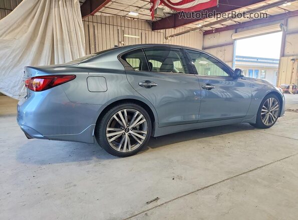 JN1EV7AP3JM359755 2018 INFINITI Q50 Gray Trasero derecho
