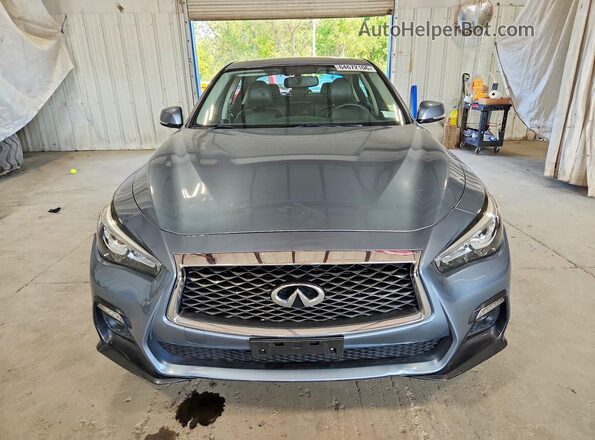JN1EV7AP3JM359755 2018 INFINITI Q50 Gray Vista frontal