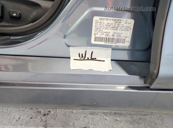 JN1EV7AP3JM359755 2018 INFINITI Q50 Gray Vista del compartimento del motor