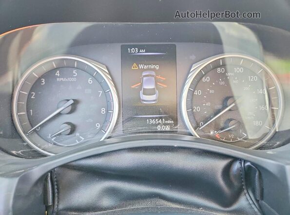JN1EV7AP3JM365152 2018 INFINITI Q50 Gray Սարքավորումների վահանակի տեսք
