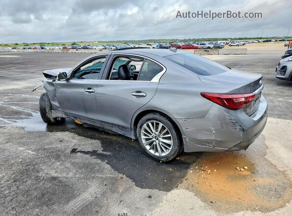 JN1EV7AP3JM365152 2018 INFINITI Q50 Gray Հետևի ձախ