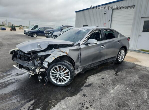 JN1EV7AP3JM365152 2018 INFINITI Q50 Gray VIN կոդի պիտակի տեսք