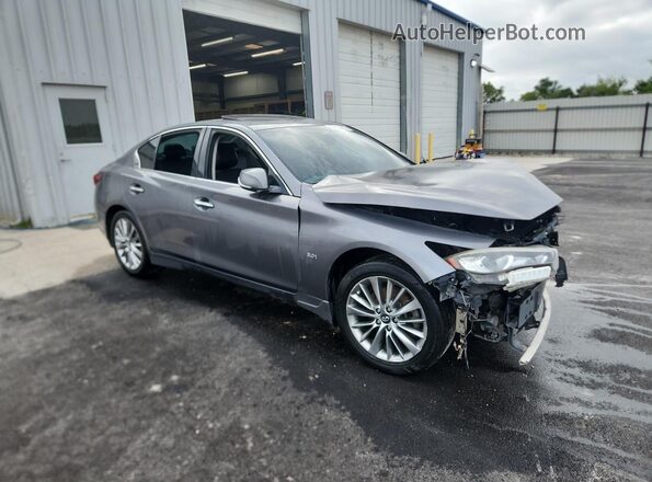 JN1EV7AP3JM365152 2018 INFINITI Q50 Gray 