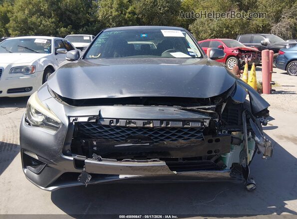 JN1EV7AP3JM591286 2018 INFINITI Q50 Gray Front view
