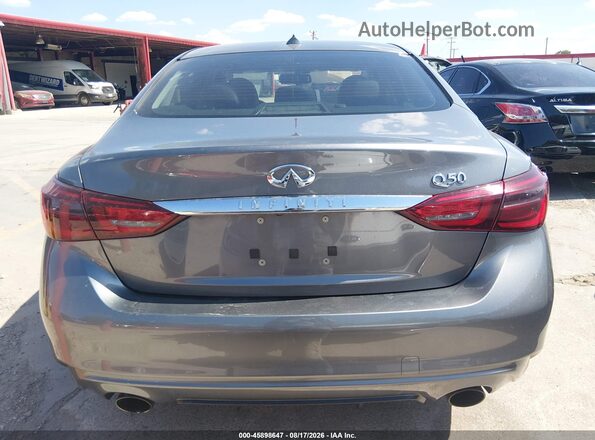JN1EV7AP3JM591286 2018 INFINITI Q50 Gray 