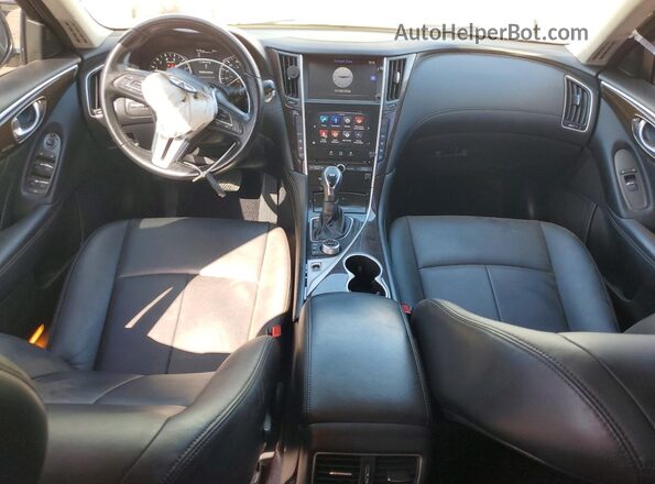 JN1EV7AP3KM519618 2019 INFINITI Q50 White წინა პანელის ხედი