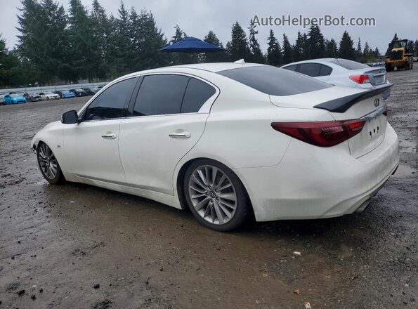 JN1EV7AP3LM208143 2020 INFINITI Q50 White Հետևի ձախ