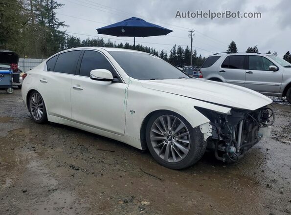 JN1EV7AP3LM208143 2020 INFINITI Q50 White Առջևի աջ