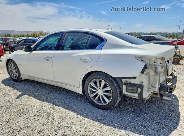 JN1EV7AP4HM731467 2017 INFINITI Q50 White Tył lewy