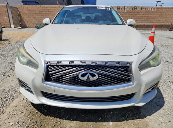 JN1EV7AP4HM731467 2017 INFINITI Q50 White Widok z przodu