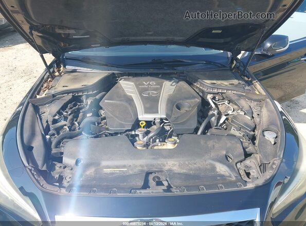 JN1EV7AP4HM731842 2017 INFINITI Q50 Black Հետևի տեսք