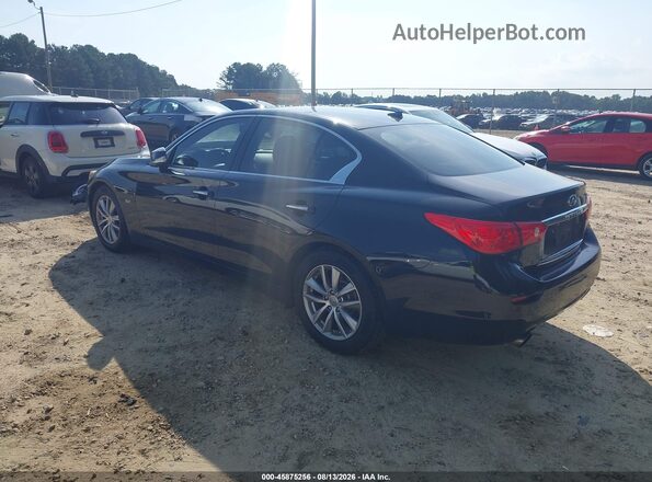JN1EV7AP4HM731842 2017 INFINITI Q50 Black Հետևի ձախ