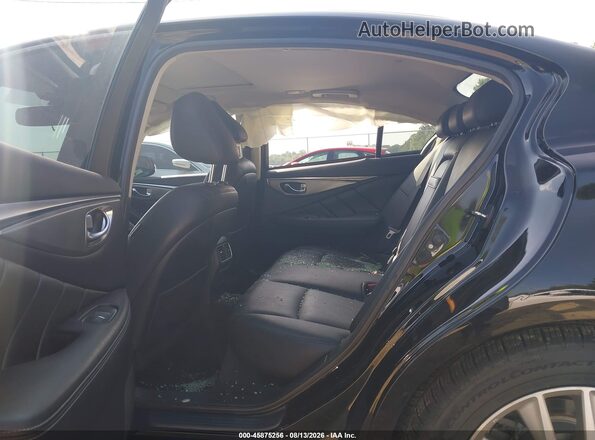 JN1EV7AP4HM731842 2017 INFINITI Q50 Black VIN կոդի պիտակի տեսք
