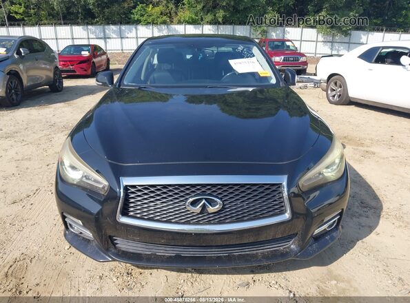 JN1EV7AP4HM731842 2017 INFINITI Q50 Black Սալոնի հետևի տեսք