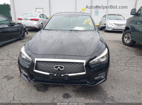 JN1EV7AP4HM740203 2017 INFINITI Q50 Черный Вид щитка приборов