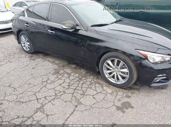JN1EV7AP4HM740203 2017 INFINITI Q50 Черный Вид спереди