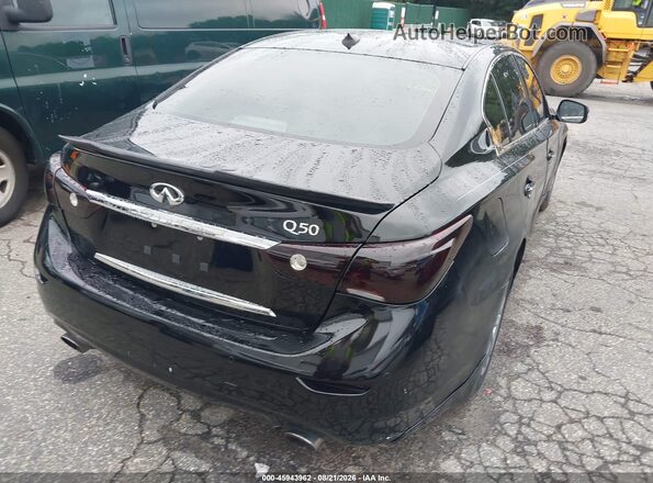 JN1EV7AP4HM740203 2017 INFINITI Q50 Черный Задняя правая четверть