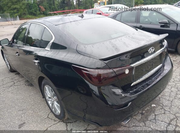 JN1EV7AP4HM740203 2017 INFINITI Q50 Черный Задняя левая четверть