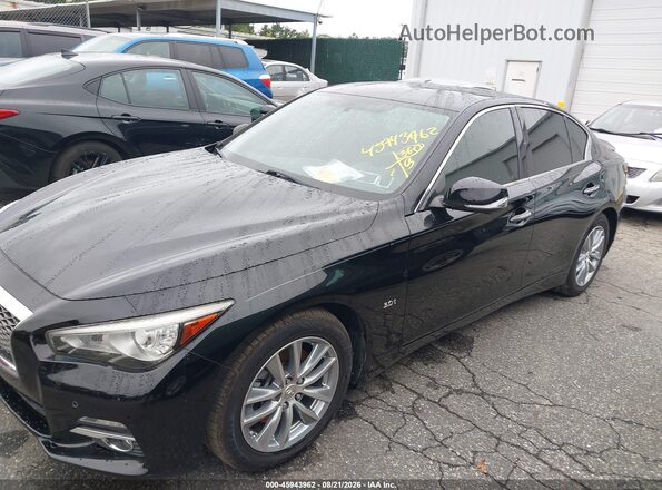 JN1EV7AP4HM740203 2017 INFINITI Q50 Черный Панорамный вид салона 360°