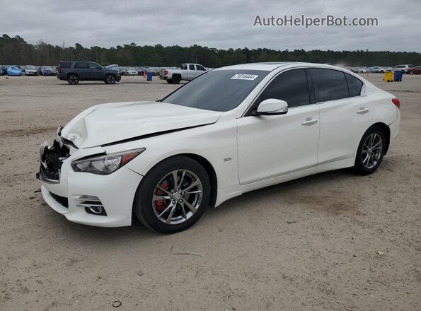 JN1EV7AP4HM740654 2017 INFINITI Q50 Белый Задняя левая четверть