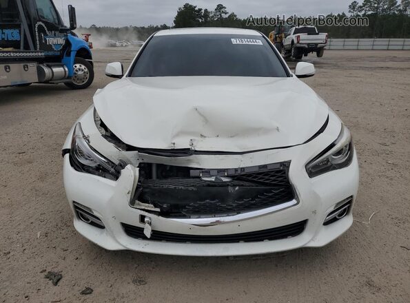 JN1EV7AP4HM740654 2017 INFINITI Q50 Белый Вид наклейки с VIN-кодом