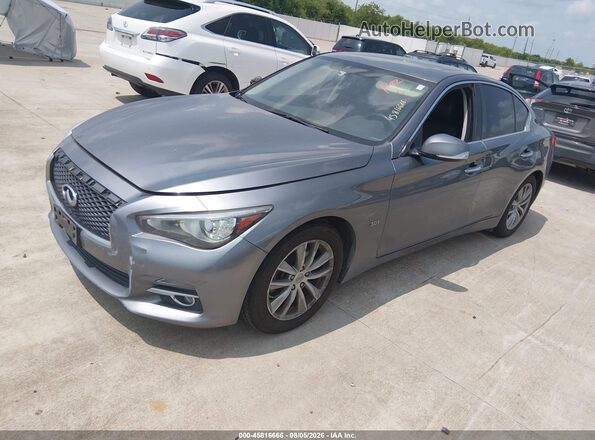 JN1EV7AP4HM744512 2017 INFINITI Q50 Gray Передня ліва чверть